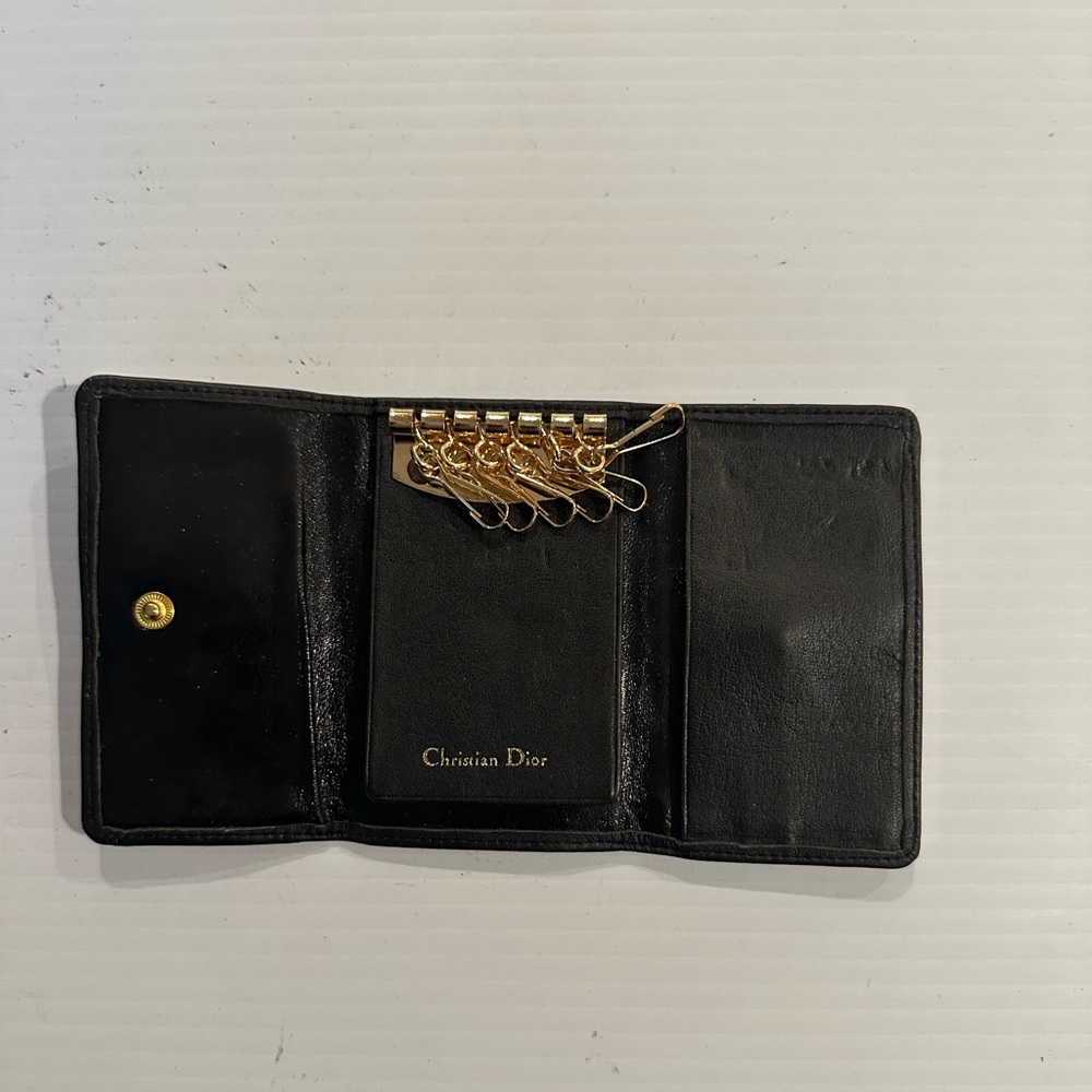 Christian Dior Vintage Key Wallet